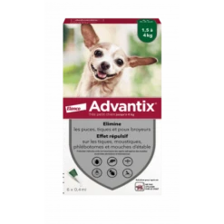 Advantix Très Petit Chien De 1,5 à 4 Kg