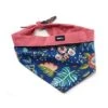 Materiel Bandana Hop Dog Blue Fantasy -Magasins Sélectionnés De Fournitures Pour Animaux Et Chiens bandana hop dog blue fantasy