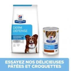 Derm Defense Croquettes Pour Chien Au Poulet -Magasins Sélectionnés De Fournitures Pour Animaux Et Chiens canine derm defense 2