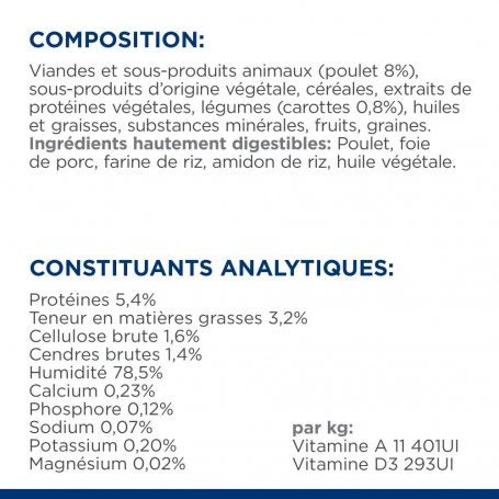 Gastrointestinal Biome Mijotés Pour Chien Poulet & Carottes 10 Gastrointestinal Biome Mijotés Pour Chien Poulet & Carottes – Image 8