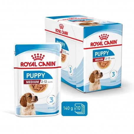 ROYAL CANIN Dog Puppy Medium Sachet Repas 4 ROYAL CANIN Dog Puppy Medium Sachet Repas – Image 2
