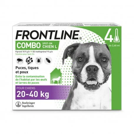 Boehringer Ingelheim Frontline Combo Chien De 20 à 40 Kg 4 Boehringer Ingelheim Frontline Combo Chien De 20 à 40 Kg – Image 2
