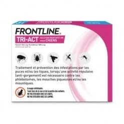 Boehringer Ingelheim Frontline Tri-Act M Chien De 10 à 20 Kg -Magasins Sélectionnés De Fournitures Pour Animaux Et Chiens frontline tri act m chien de 10 a 20 kg 2