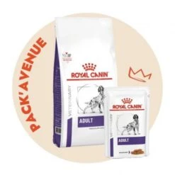 Pack'Avenue Royal Canin DOG ADULT 10KG Avec 12 Sachets Repas