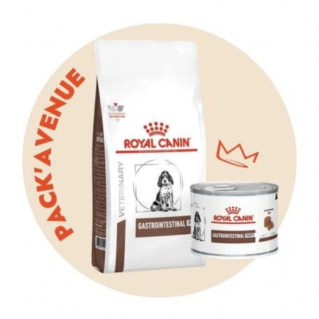 Pack'Avenue Royal Canin Dog Gastro Intestinal Puppy Sac 10kg Avec 12 Boîtes 3 Pack'Avenue Royal Canin Dog Gastro Intestinal Puppy Sac 10kg Avec 12 Boîtes