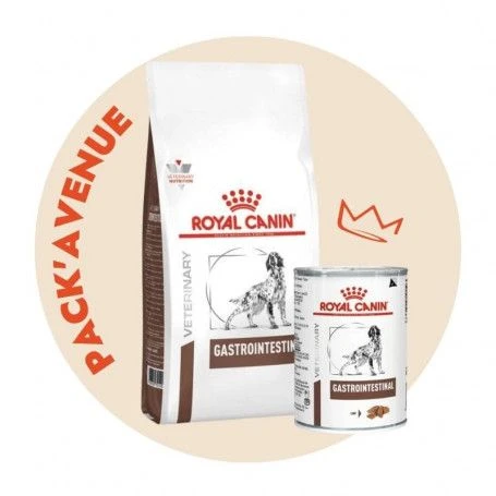 Pack'Avenue Royal Canin Dog Gastro Intestinal Sac 15kg Avec 12 Boîtes 3 Pack'Avenue Royal Canin Dog Gastro Intestinal Sac 15kg Avec 12 Boîtes