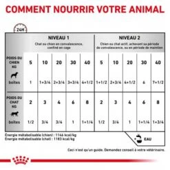 ROYAL CANIN Dog/Cat Recovery Boîte -Magasins Sélectionnés De Fournitures Pour Animaux Et Chiens royal canin cat dog recovery boite 2