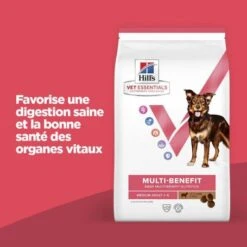 Vet Essentials Chien Multi-Benefit Adult + Medium Agneau & Riz -Magasins Sélectionnés De Fournitures Pour Animaux Et Chiens vet essentials chien multi benefit adult 1 medium agnriz 2