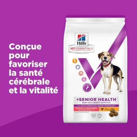 Vet Essentials Chien Multi-Benefit + Senior Health M&L Poul. 4 Vet Essentials Chien Multi-Benefit + Senior Health M&L Poul. – Image 2
