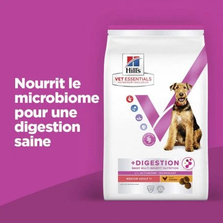 Vet Essentials Chien Multi-Benefit+Digestion Adult + Medium Au Poulet 5 Vet Essentials Chien Multi-Benefit+Digestion Adult + Medium Au Poulet – Image 3