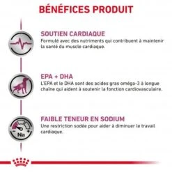 ROYAL CANIN Veterinary Health Nutrition Dog Cardiac -Magasins Sélectionnés De Fournitures Pour Animaux Et Chiens veterinary diet dog cardiac 3