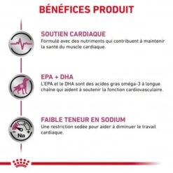 ROYAL CANIN Veterinary Health Nutrition Dog Cardiac Boîte -Magasins Sélectionnés De Fournitures Pour Animaux Et Chiens veterinary diet dog cardiac boite 2