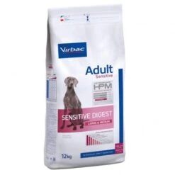 Virbac Veterinary HPM Dog Adult Sensitive Digest Large & Medium -Magasins Sélectionnés De Fournitures Pour Animaux Et Chiens veterinary hpm dog adult sensitive digest large medium 2