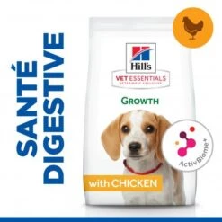 Vet Essentials Puppy Growth ActivBiome+ Medium Poulet -Magasins Sélectionnés De Fournitures Pour Animaux Et Chiens vetessentials canine puppy 3