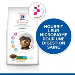 Vet Essentials Puppy Growth ActivBiome+ Small & Mini Poulet -Magasins Sélectionnés De Fournitures Pour Animaux Et Chiens vetessentials canine puppy growth smallmini 1