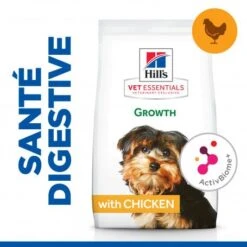 Vet Essentials Puppy Growth ActivBiome+ Small & Mini Poulet -Magasins Sélectionnés De Fournitures Pour Animaux Et Chiens vetessentials canine puppy growth smallmini 3
